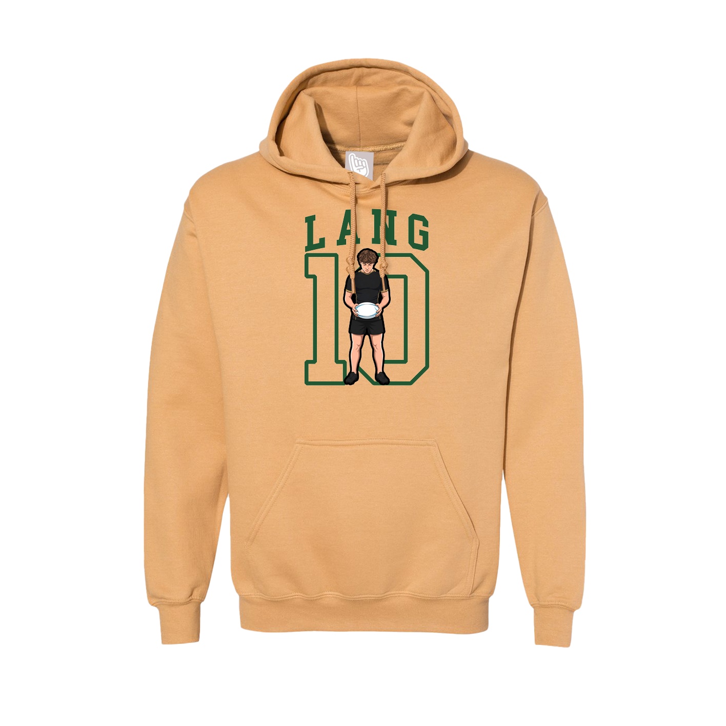 Hoodie — Shirsey in Vegas Gold