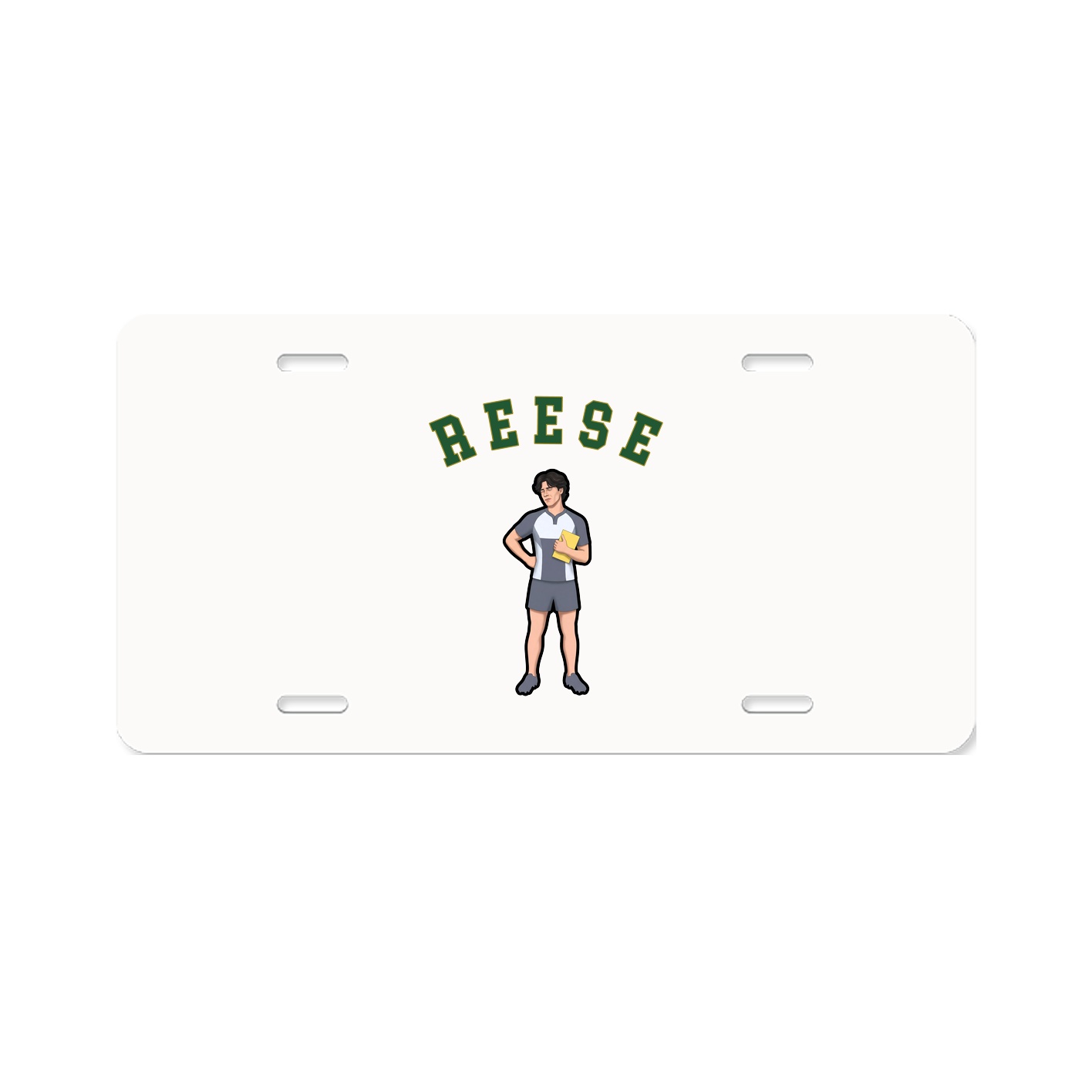 License Plate — Shirsey Arch in Classic