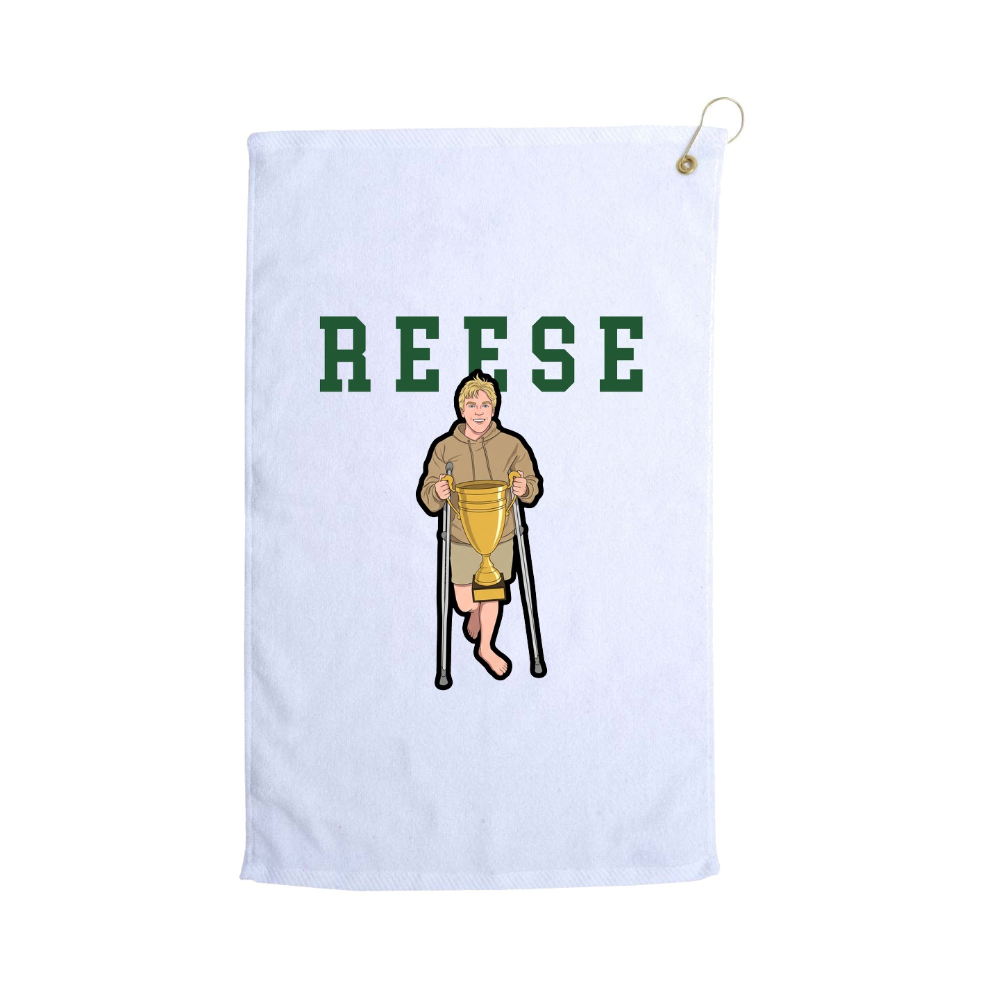 Golf Towel — Shirsey in White