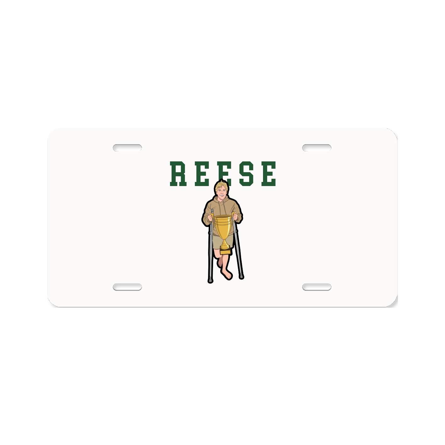 License Plate — Shirsey in Classic
