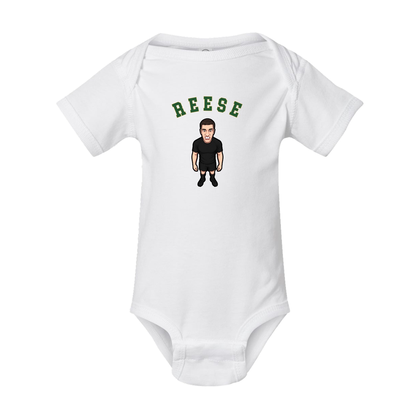 Baby Onesie — Shirsey Arch in White