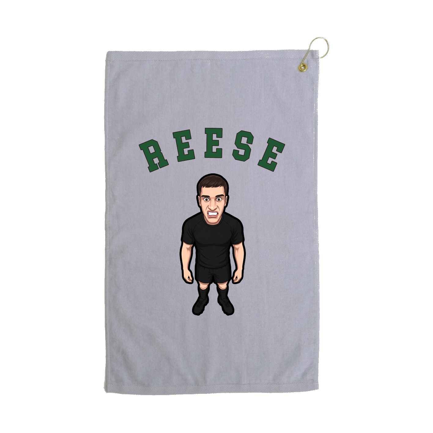 Golf Towel — Shirsey Arch in Grey