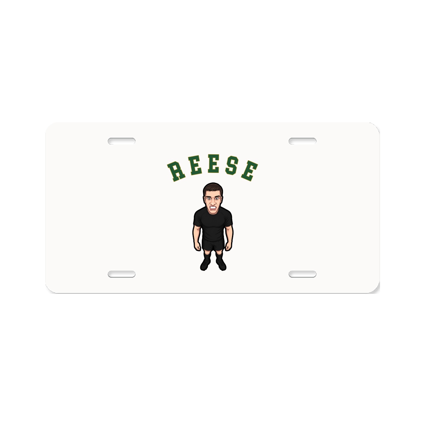 License Plate — Shirsey Arch in Classic