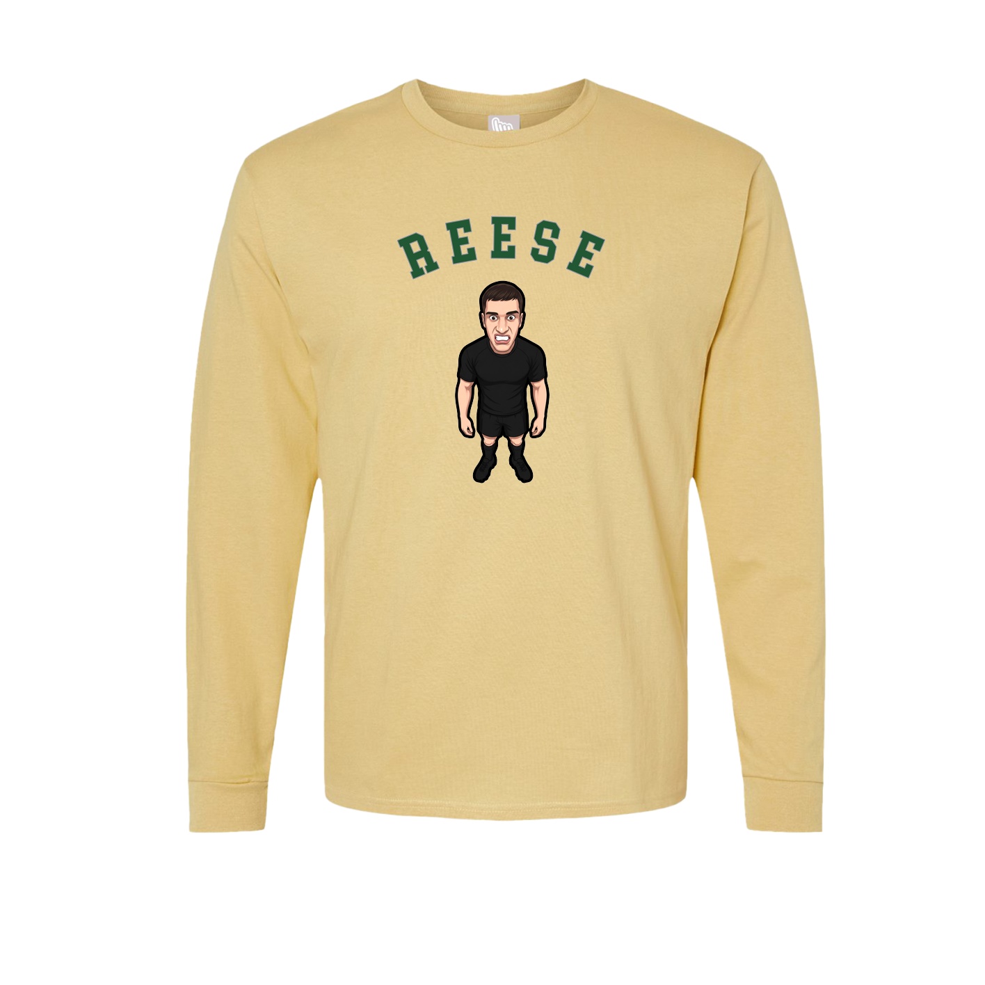 Long Sleeve Tee — Shirsey Arch in Vegas Gold