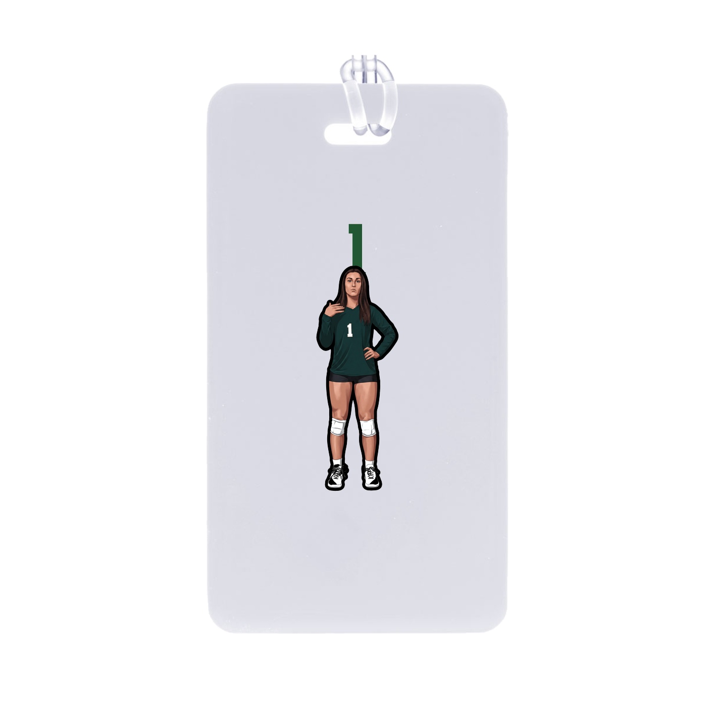 Bag Tag — Number Top in Classic