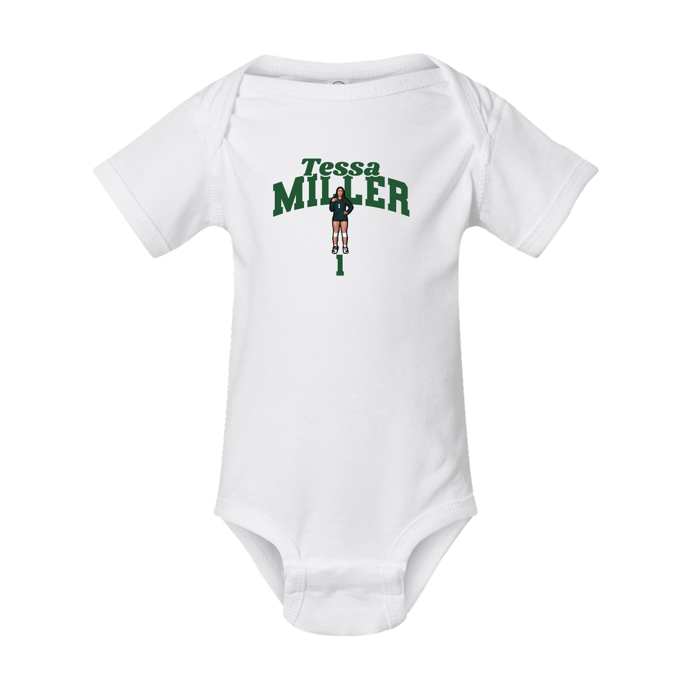 Baby Onesie — Signature Arch in White