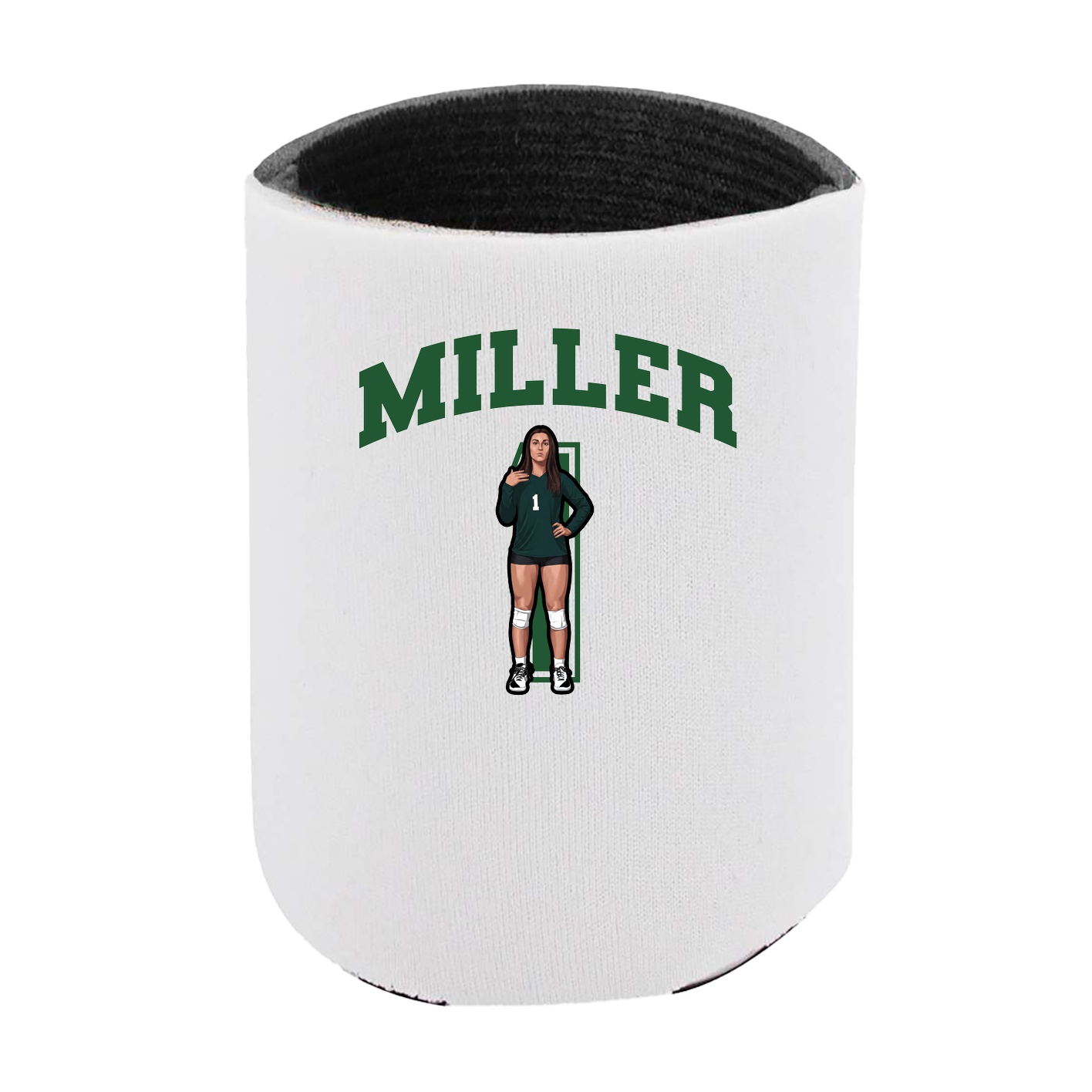 Can Holder — Number in White
