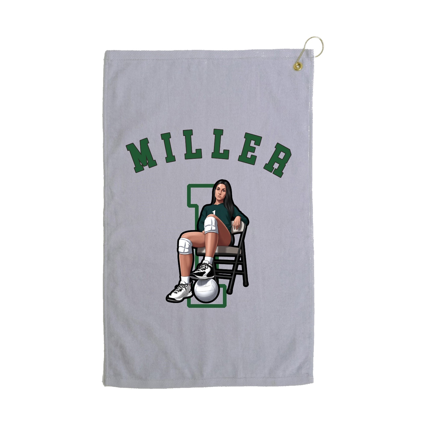 Golf Towel — Shirsey Arch in Grey
