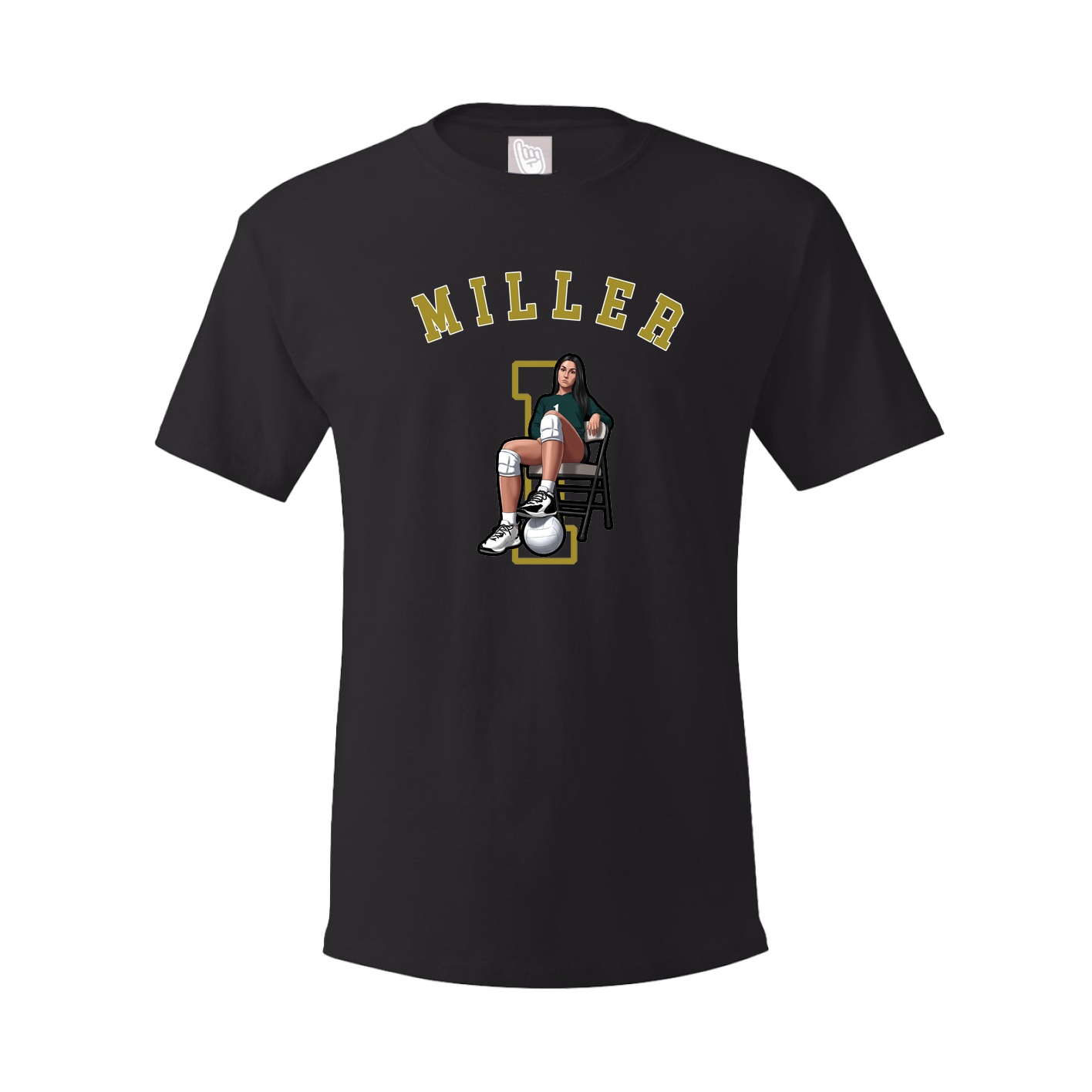 Youth Tee — Shirsey Arch in Black