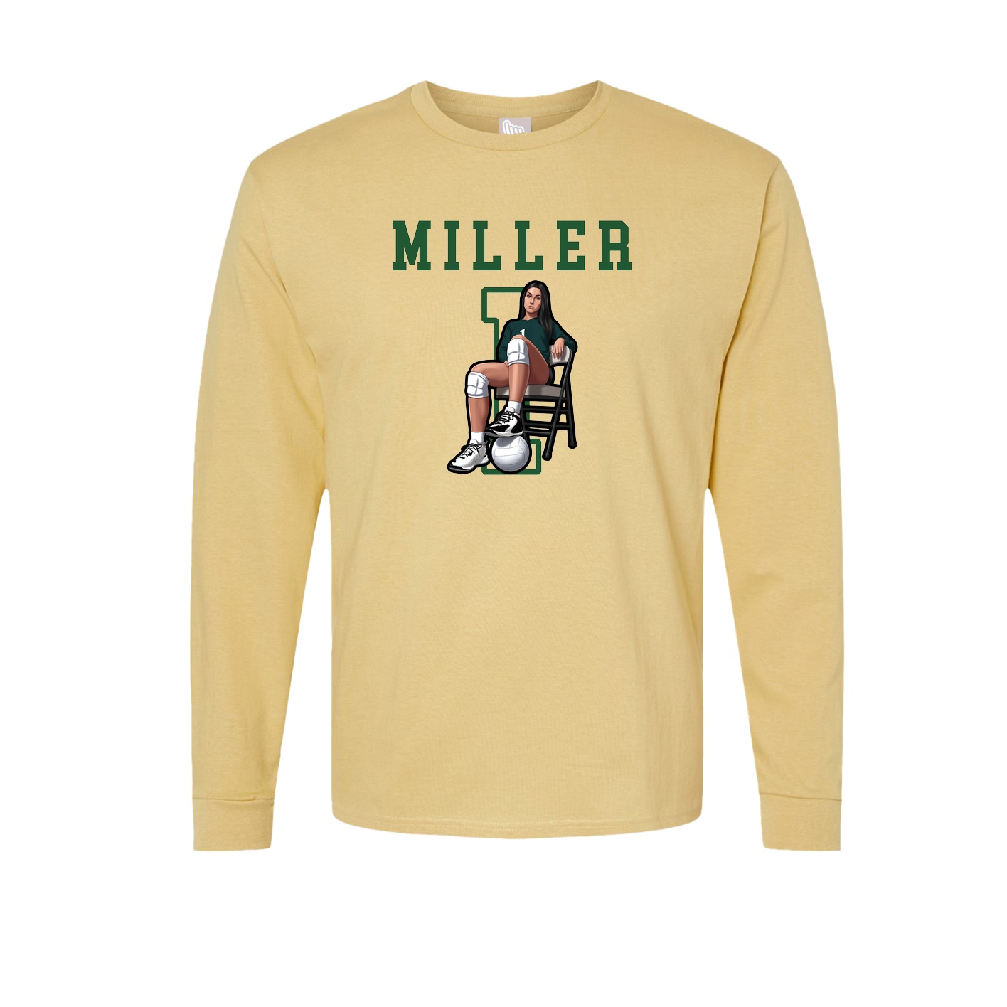 Long Sleeve Tee — Shirsey in Vegas Gold