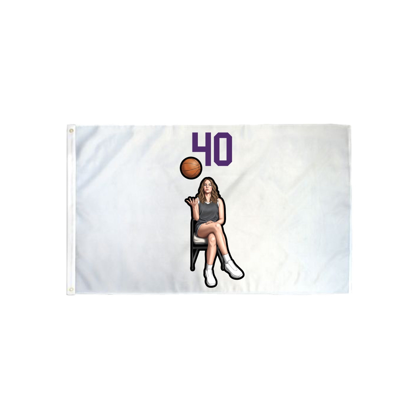 3x5 Flag — Number Top in Classic