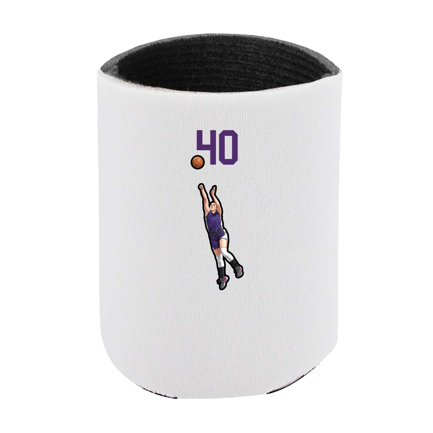 Can Holder — Number Top in White