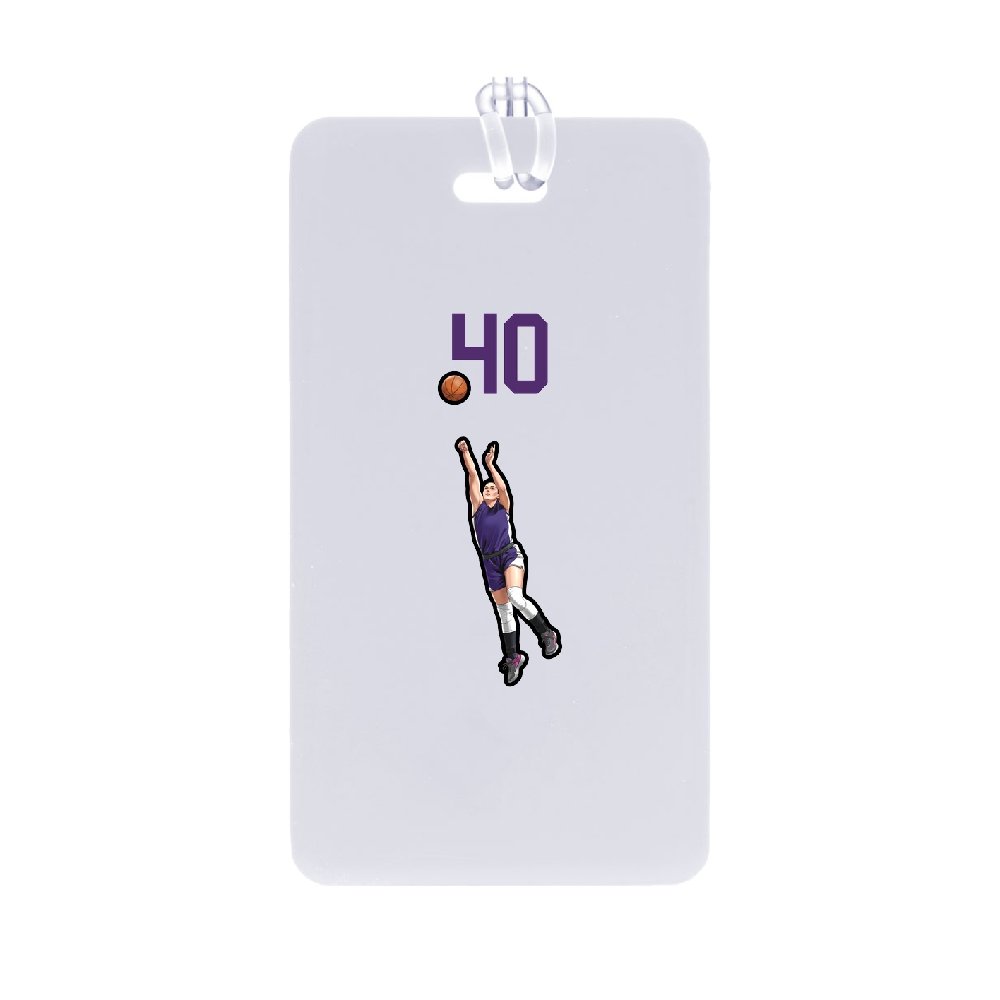 Bag Tag — Number Top in Classic