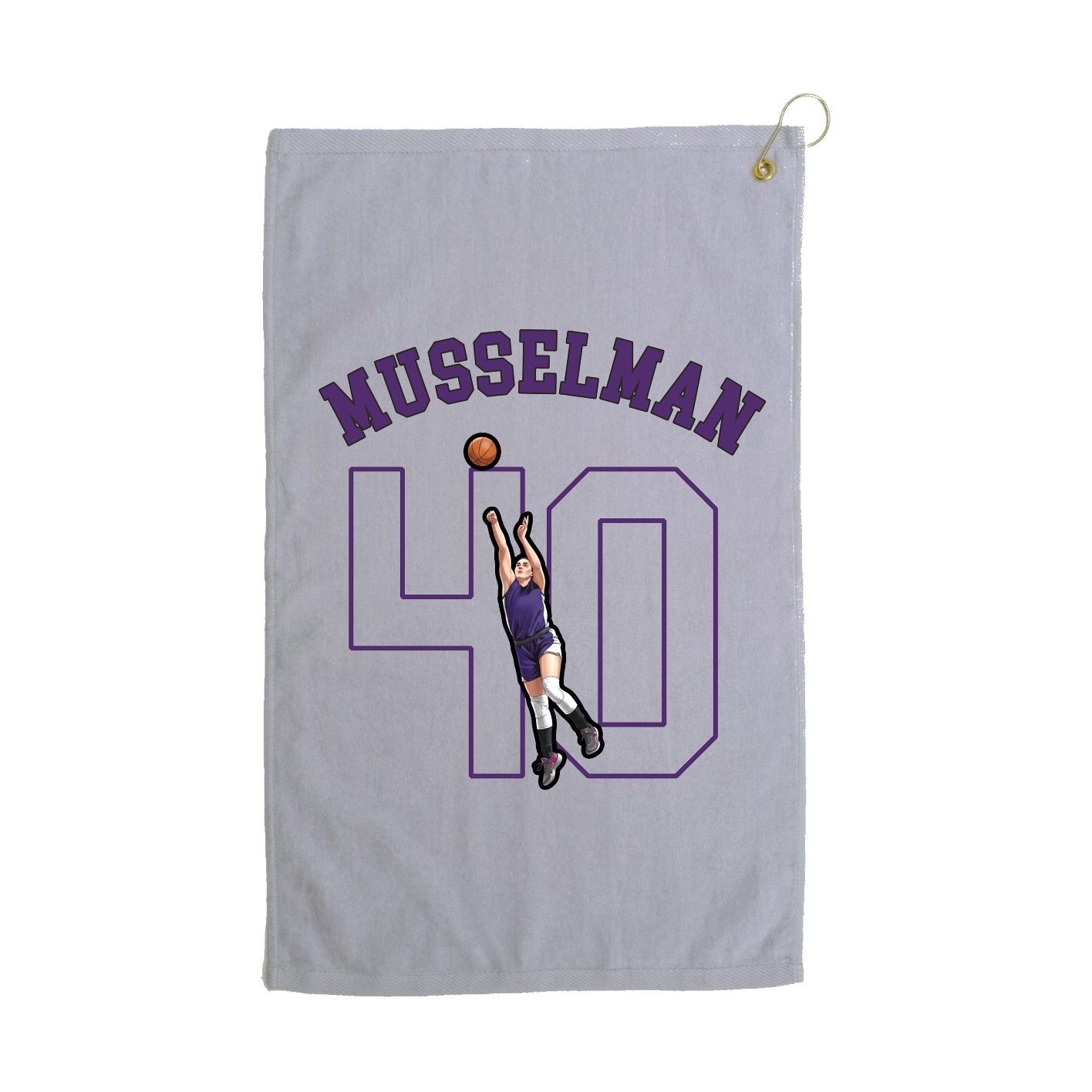 Golf Towel — Shirsey Arch in Grey