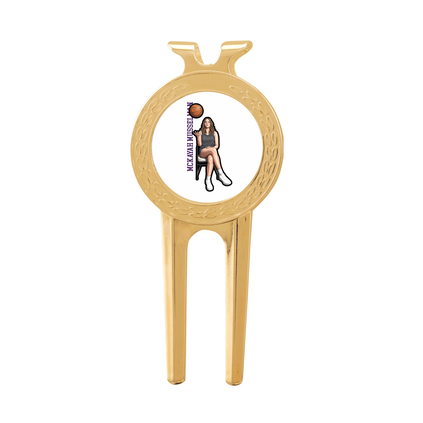 Divot Tool with Ball Marker — Name Vertical in Classic