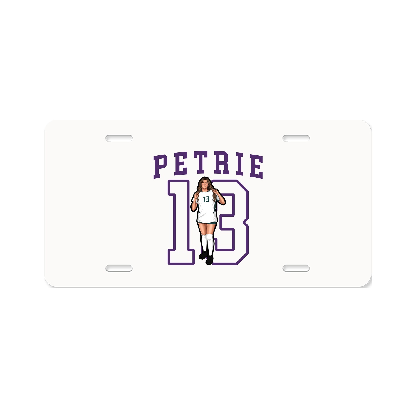 License Plate — Shirsey in Classic