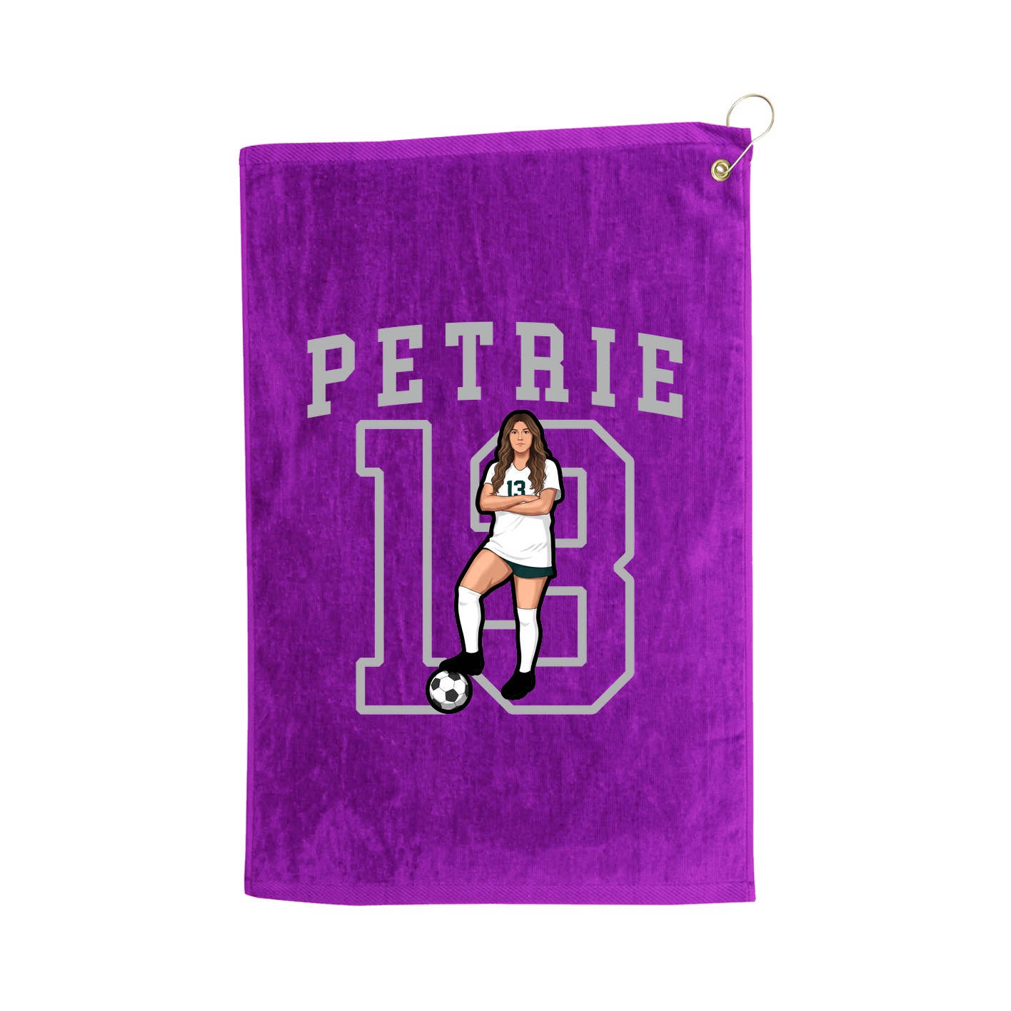 Golf Towel — Shirsey in Purple
