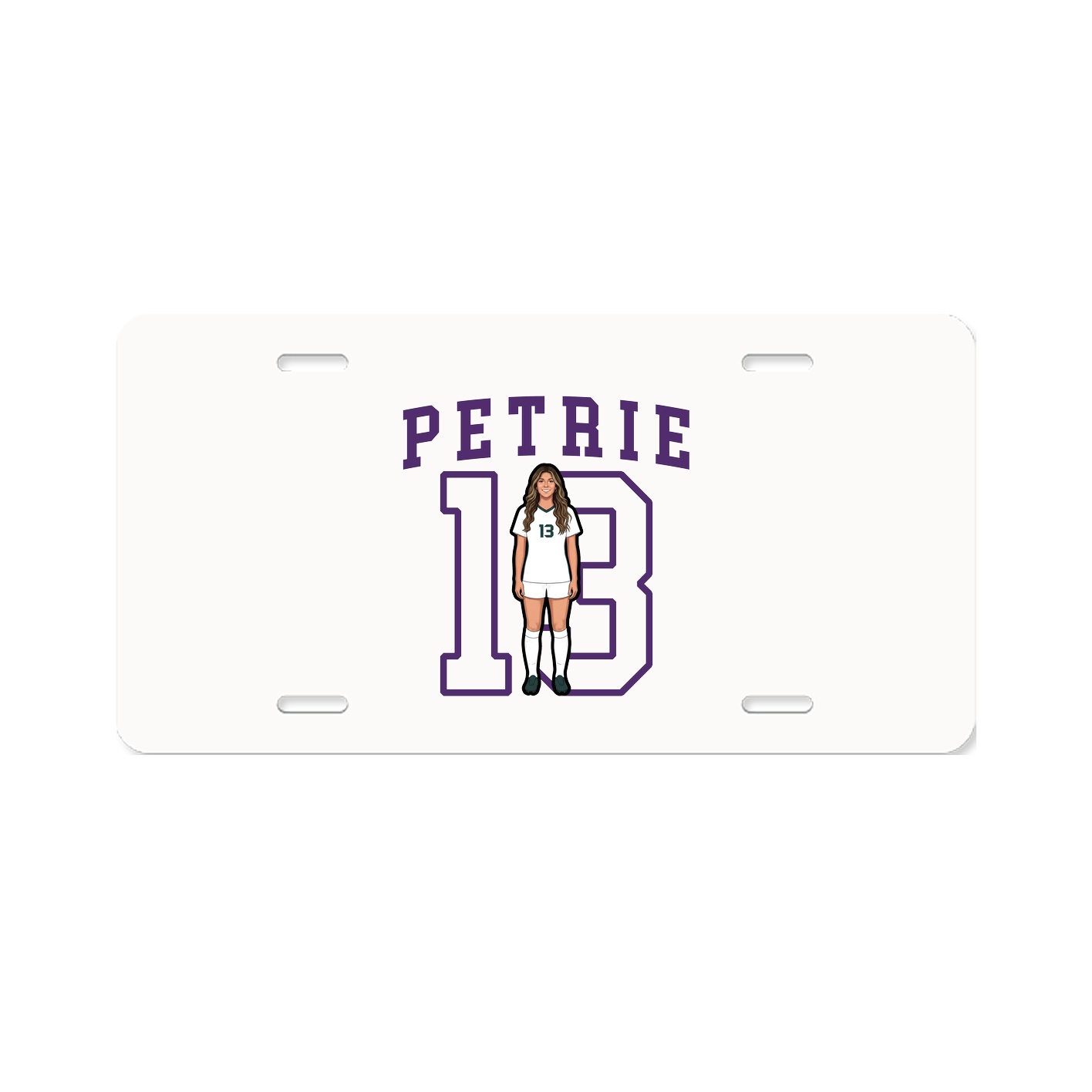 License Plate — Shirsey in Classic