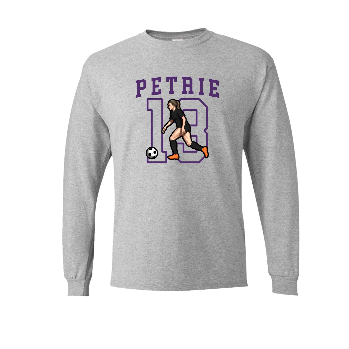 Long Sleeve Tee — Shirsey in Grey