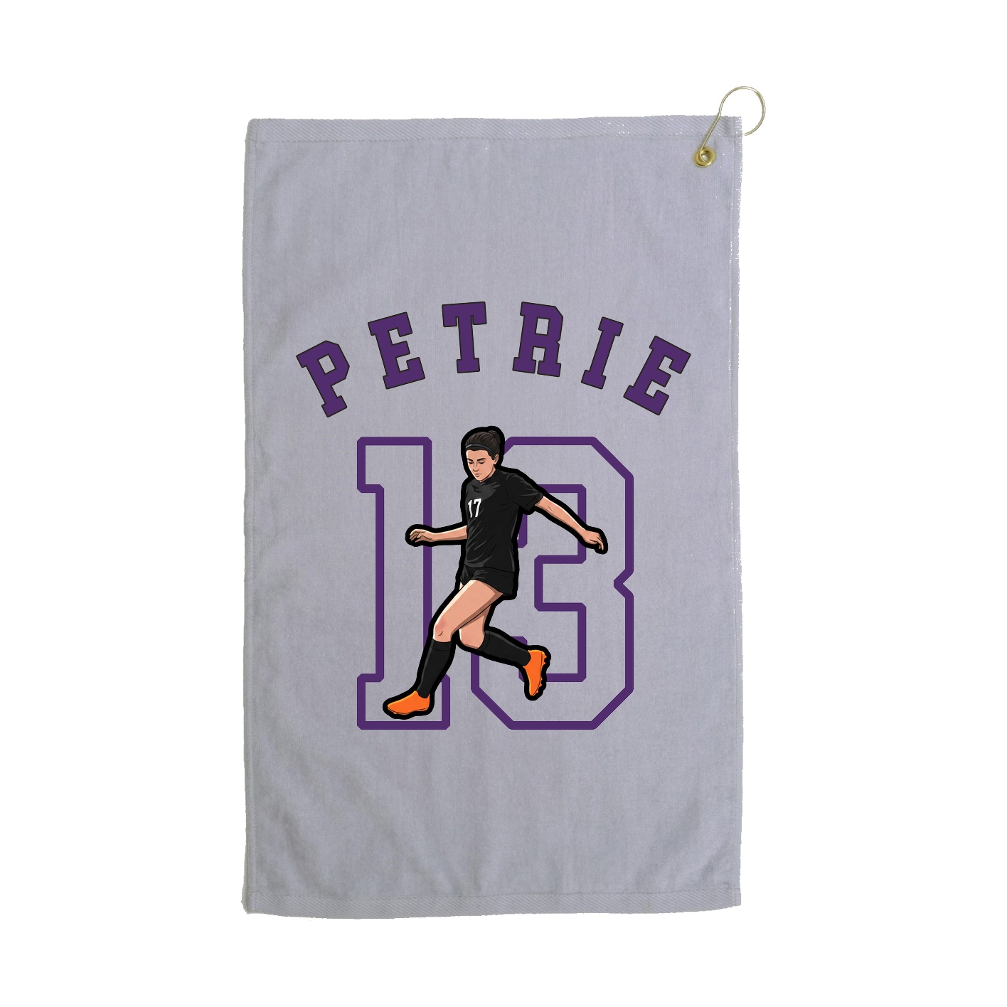 Golf Towel — Shirsey Arch in Grey