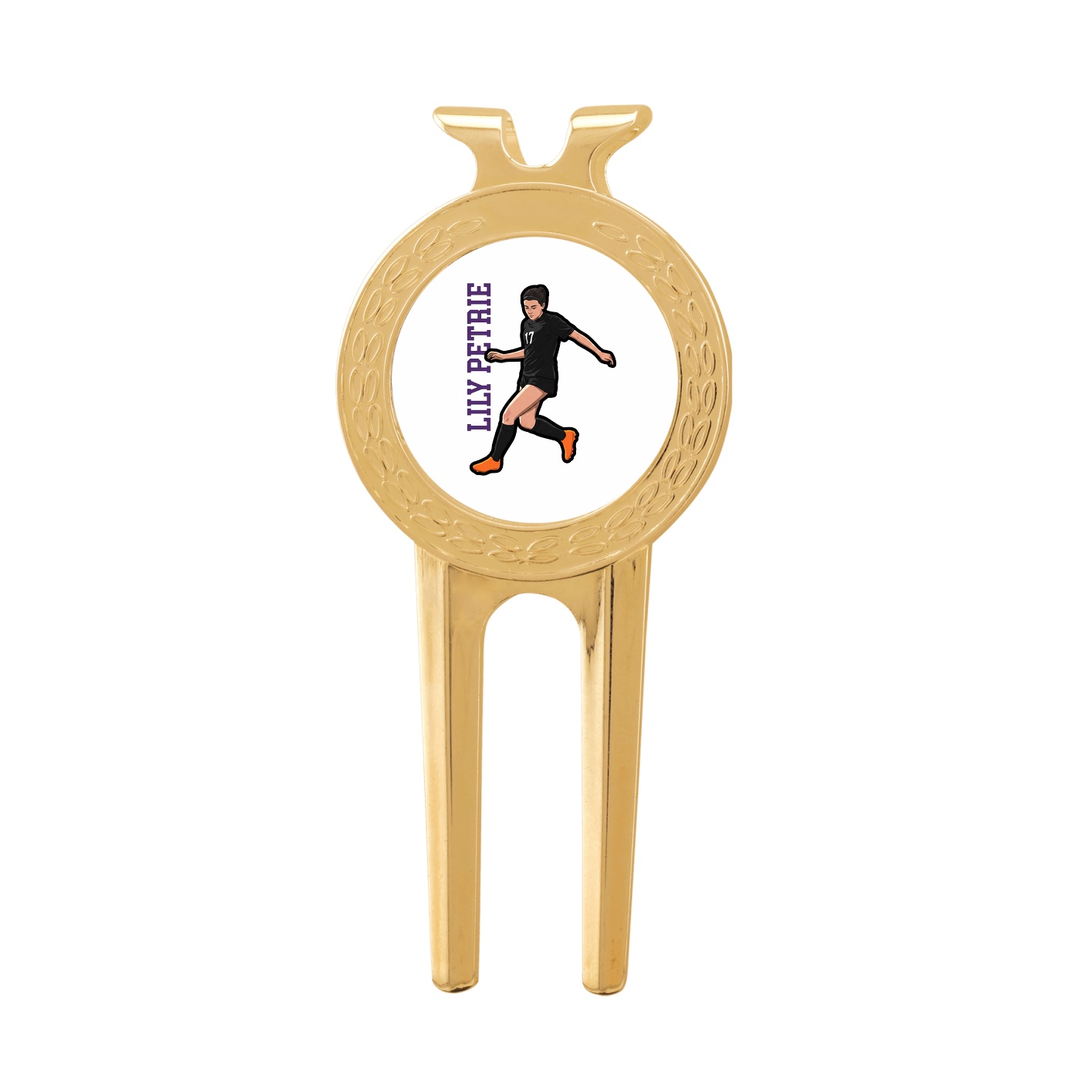 Divot Tool with Ball Marker — Name Vertical in Classic