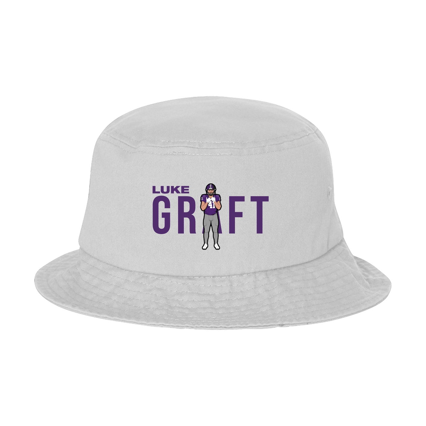 Bucket Cap — Player Name in White
