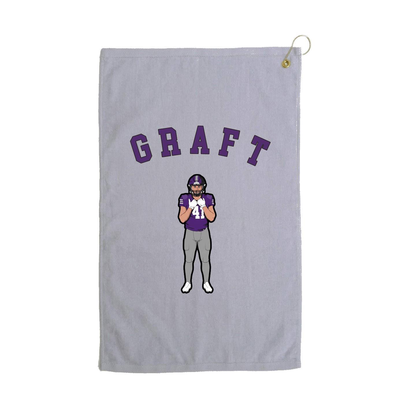 Golf Towel — Shirsey Arch in Grey