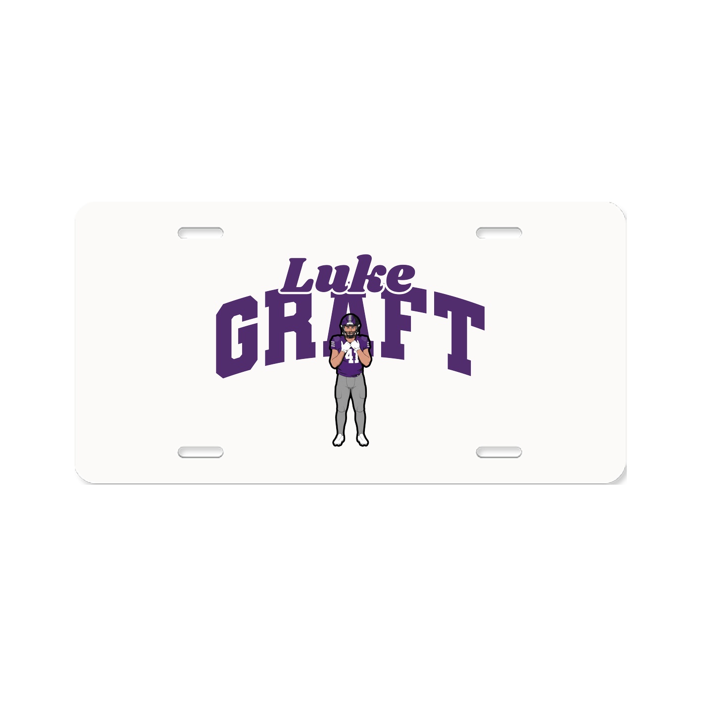 License Plate — Signature Arch in Classic