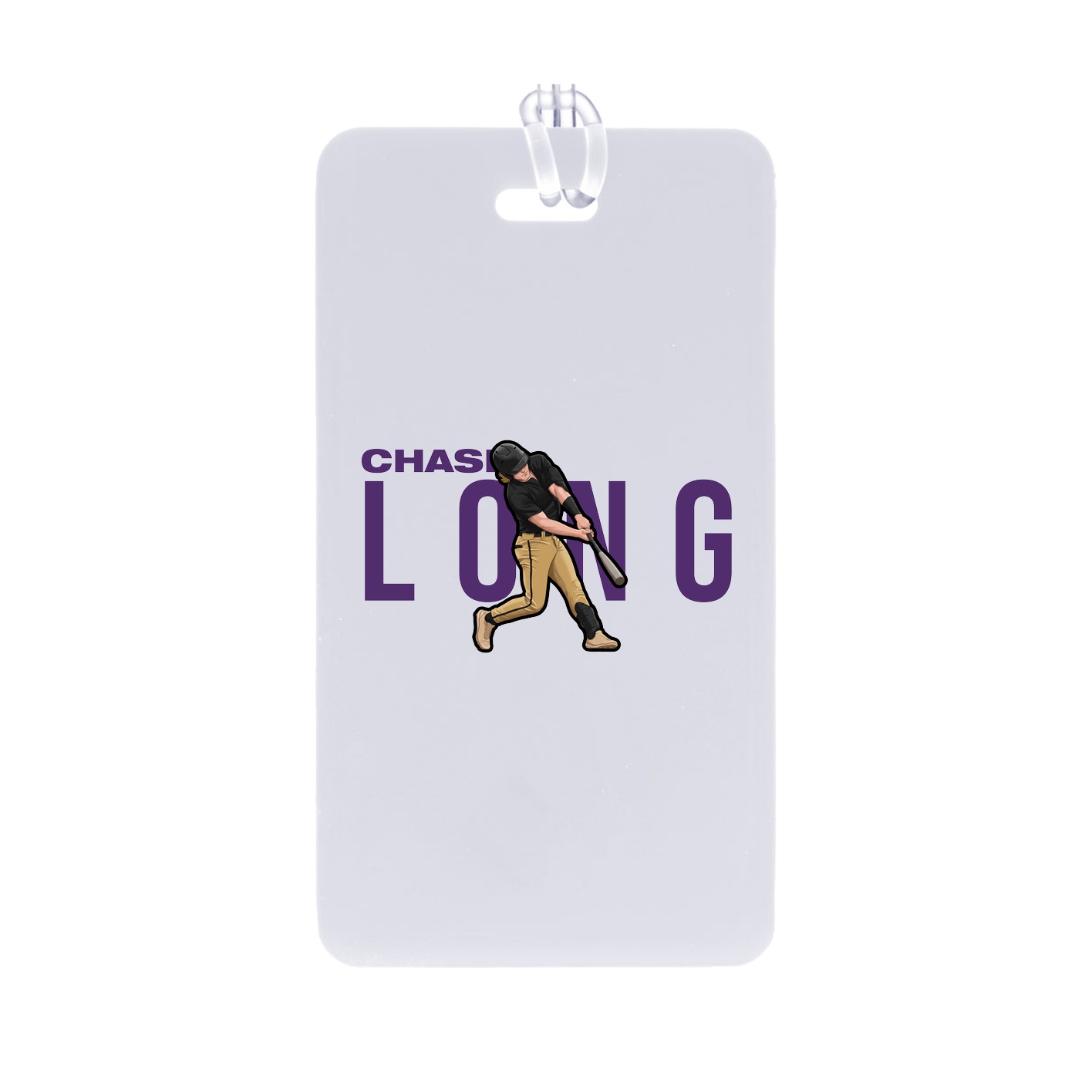 Bag Tag — Player Name in Classic