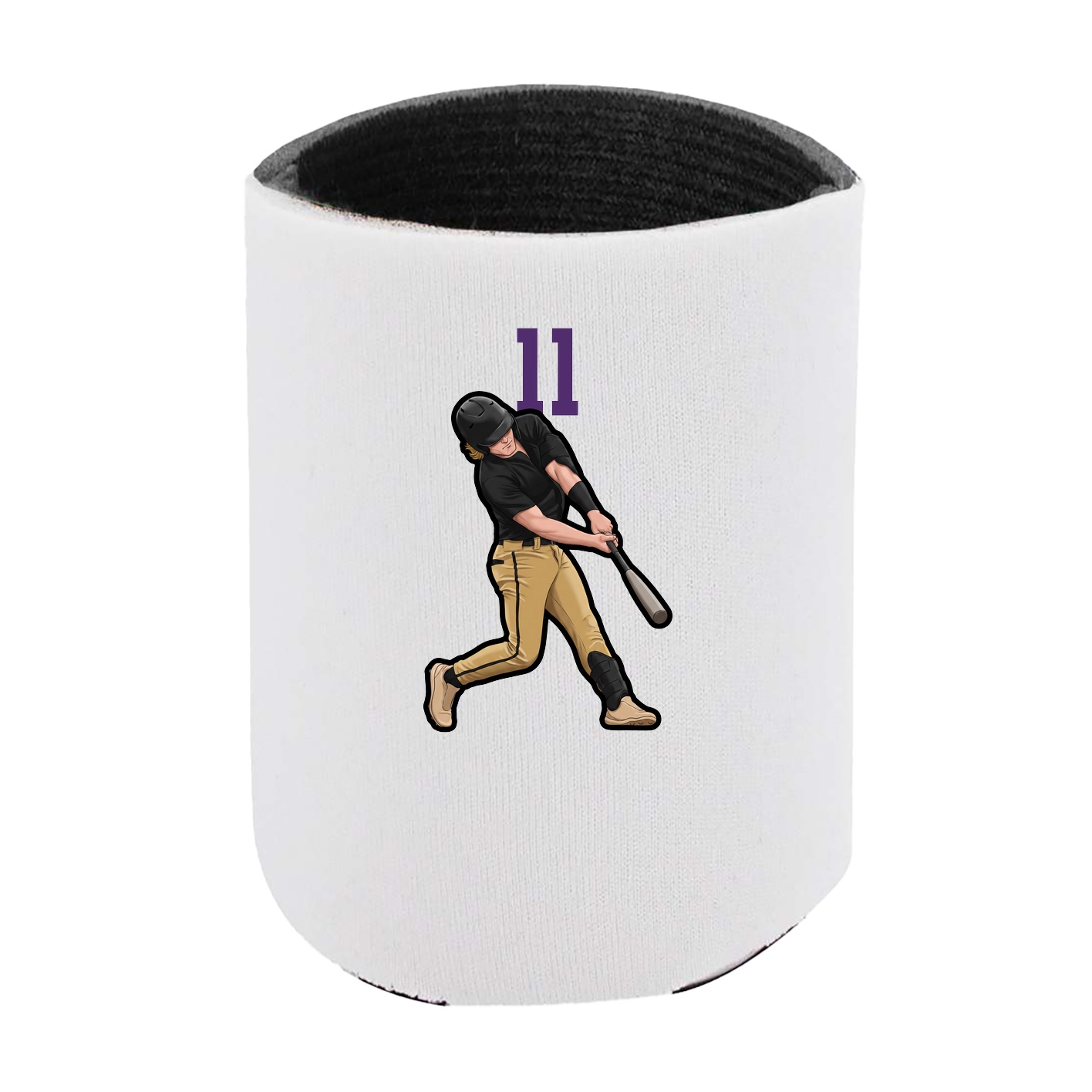 Can Holder — Number Top in White