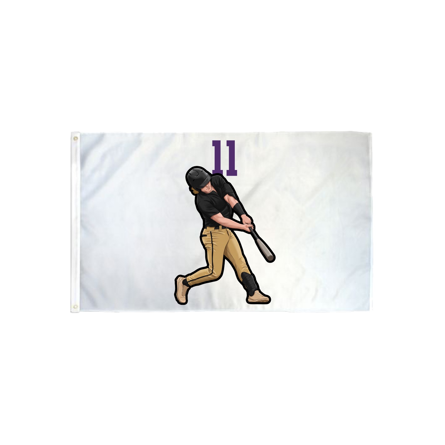 3x5 Flag — Number Top in Classic