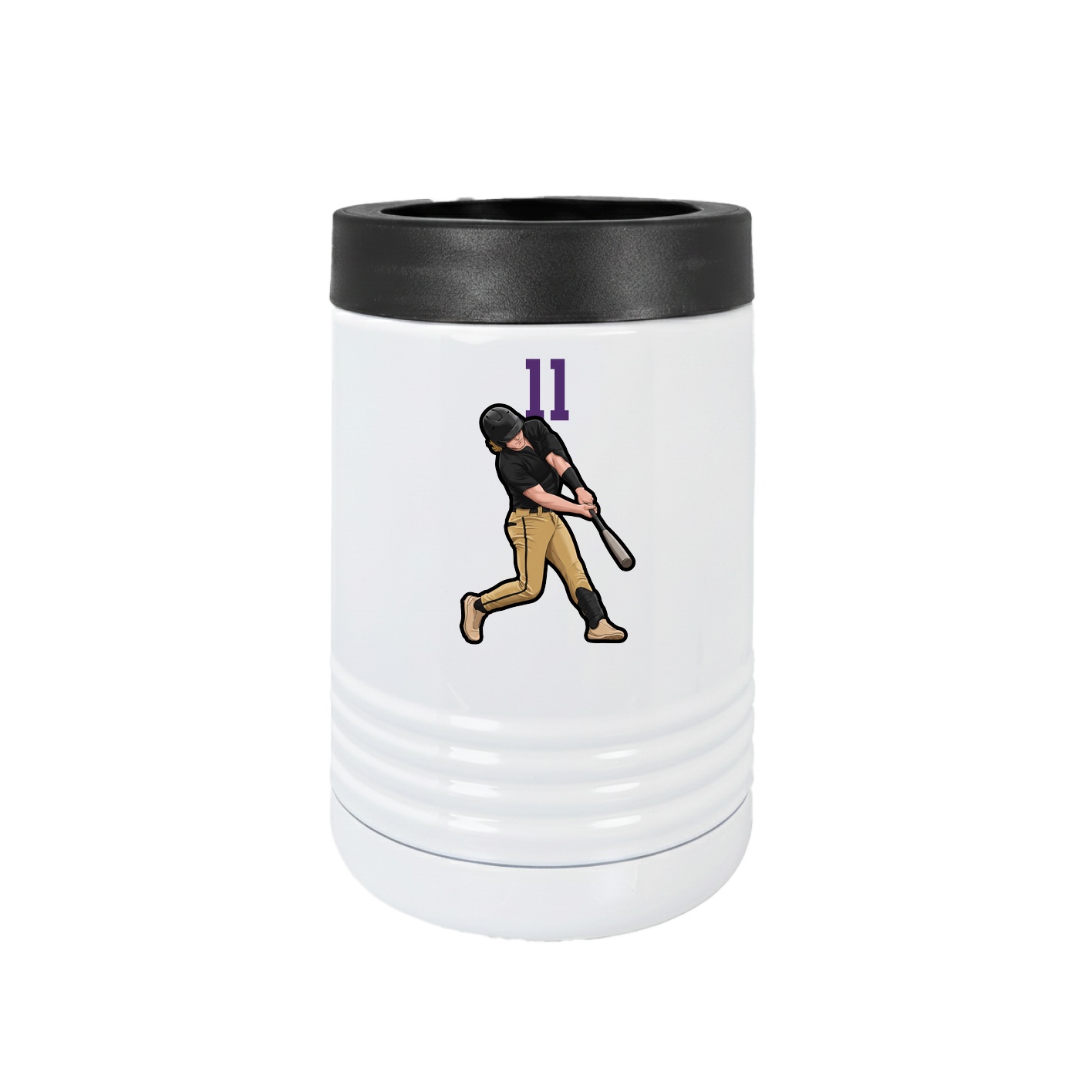 Beverage Holder — Number Top in White