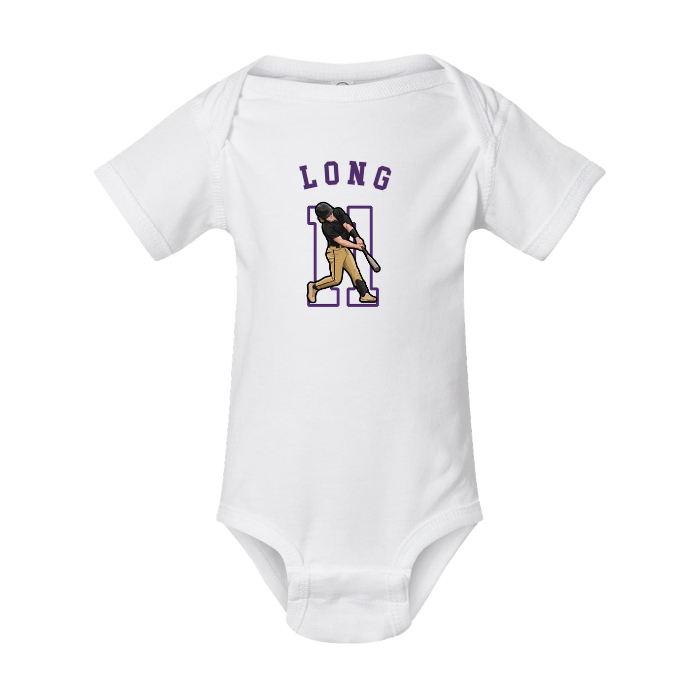 Baby Onesie — Shirsey Arch in White