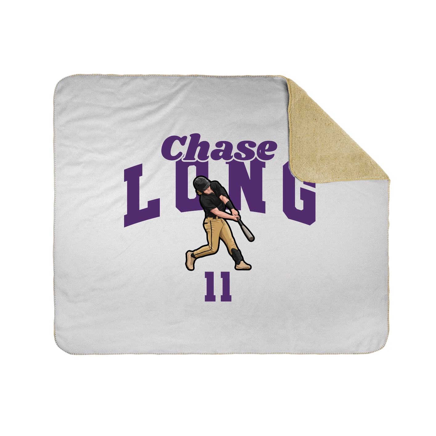 Throw Blanket — Signature Arch in White