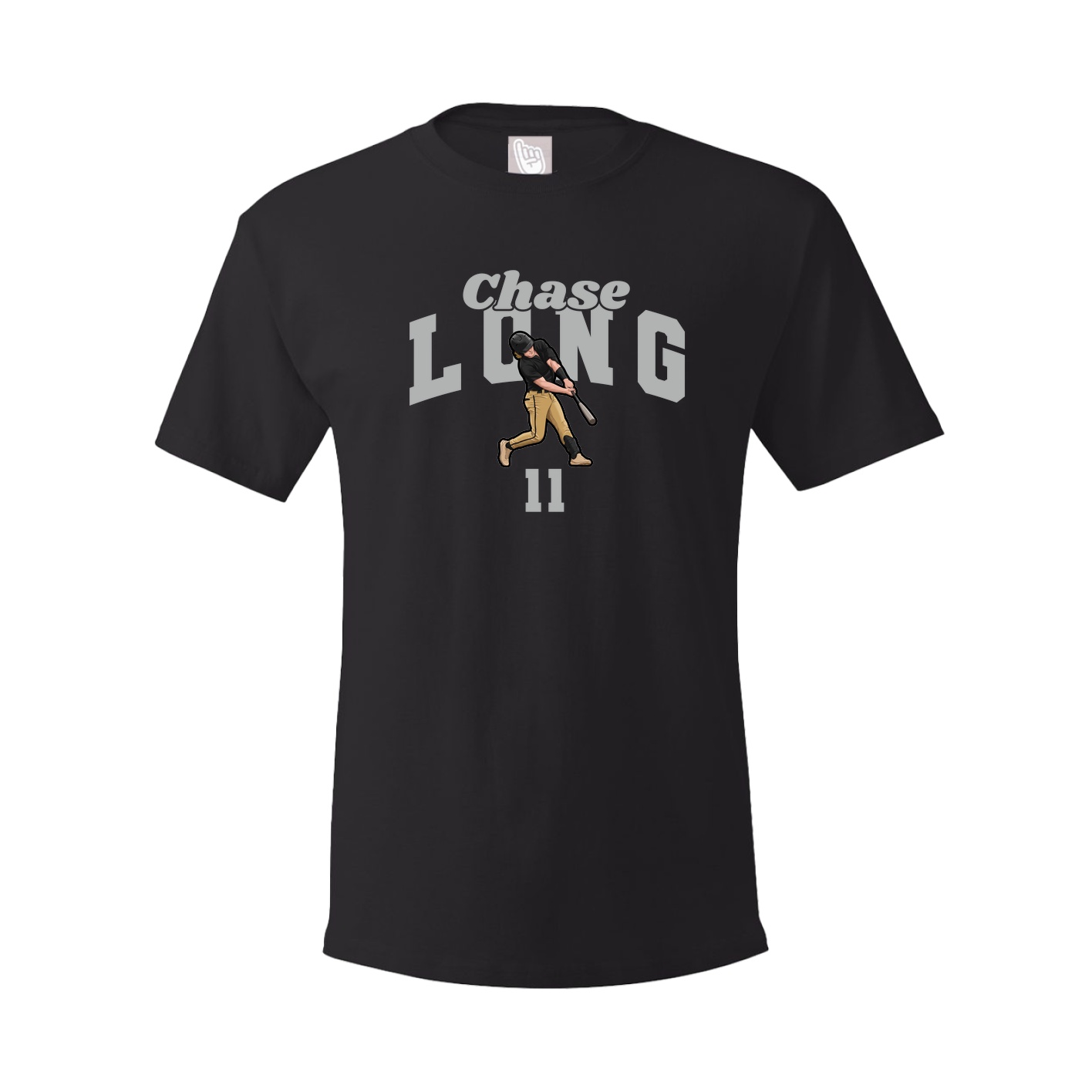 Youth Tee — Signature Arch in Black