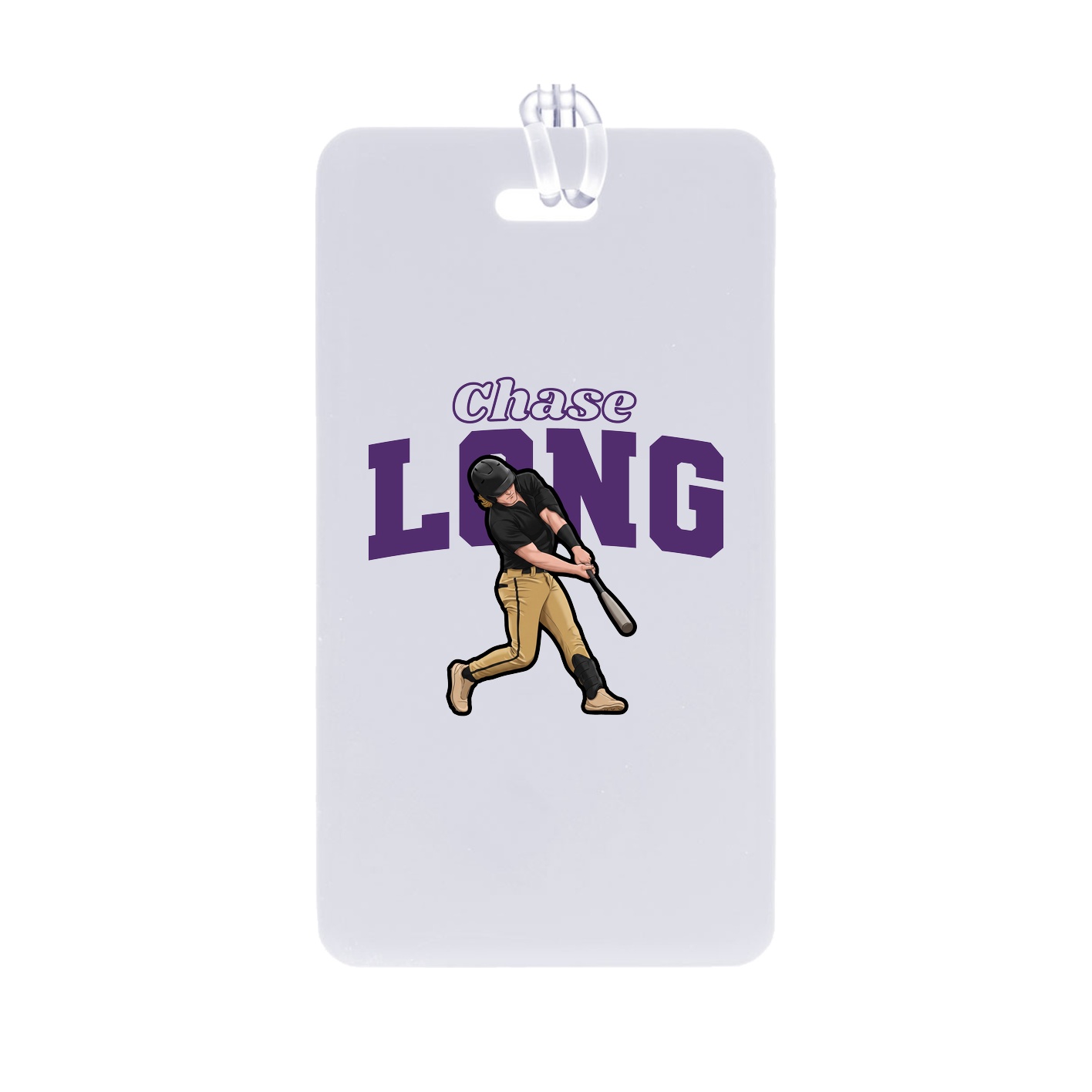 Bag Tag — Name Arch in Classic
