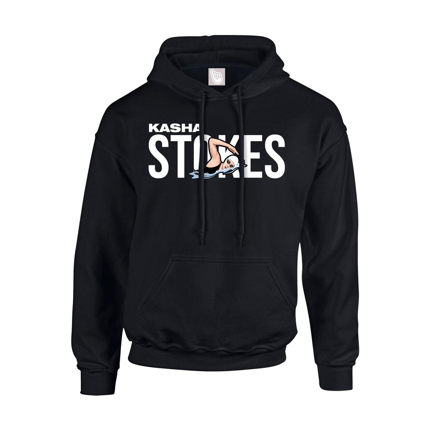 Youth Hoodie — Player Name in Black