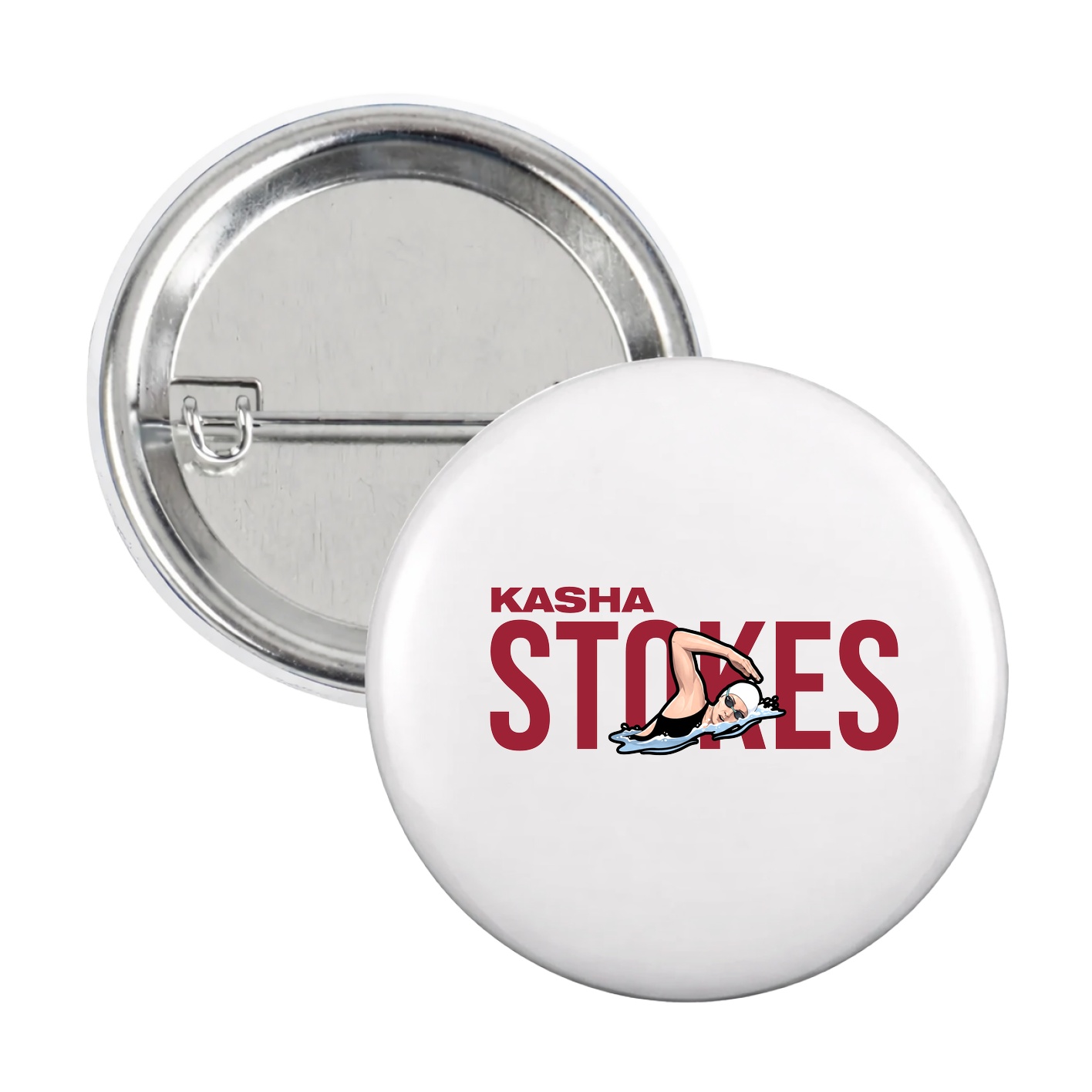 Game Day Button — Player Name in White