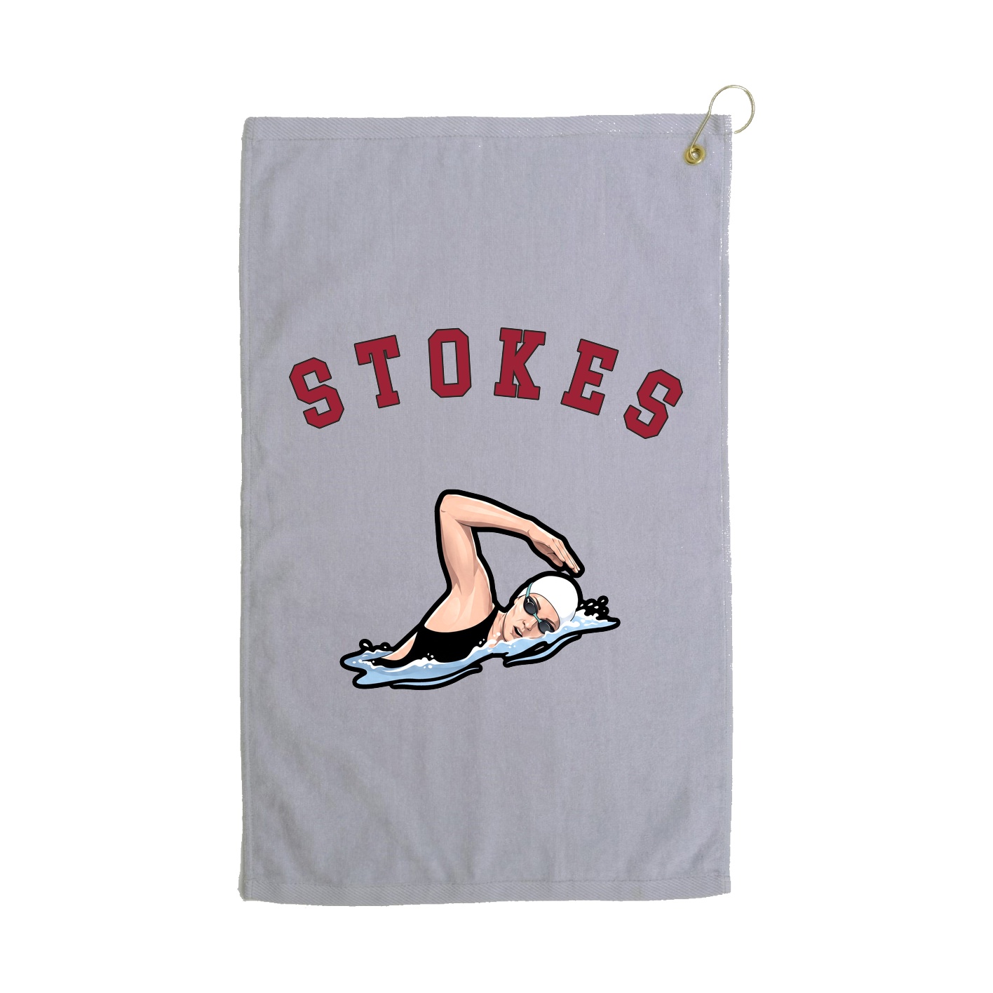 Golf Towel — Shirsey Arch in Grey