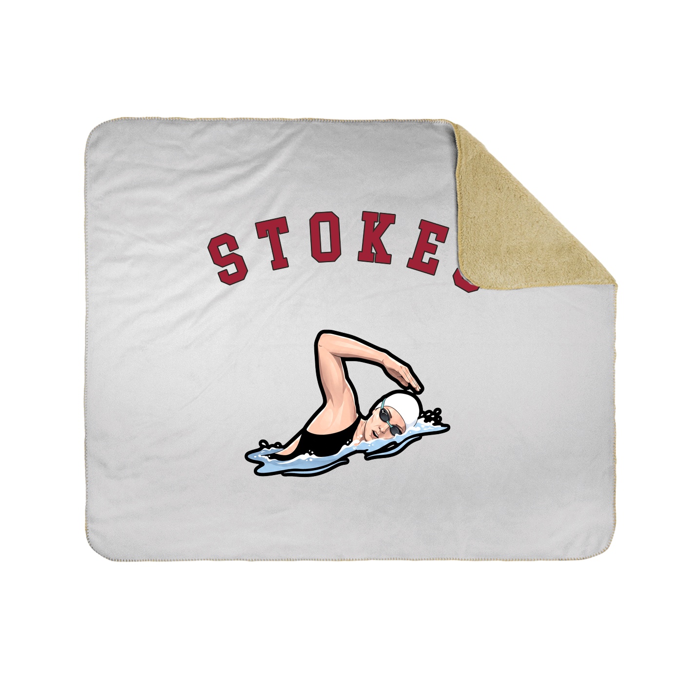 Throw Blanket — Shirsey Arch in White
