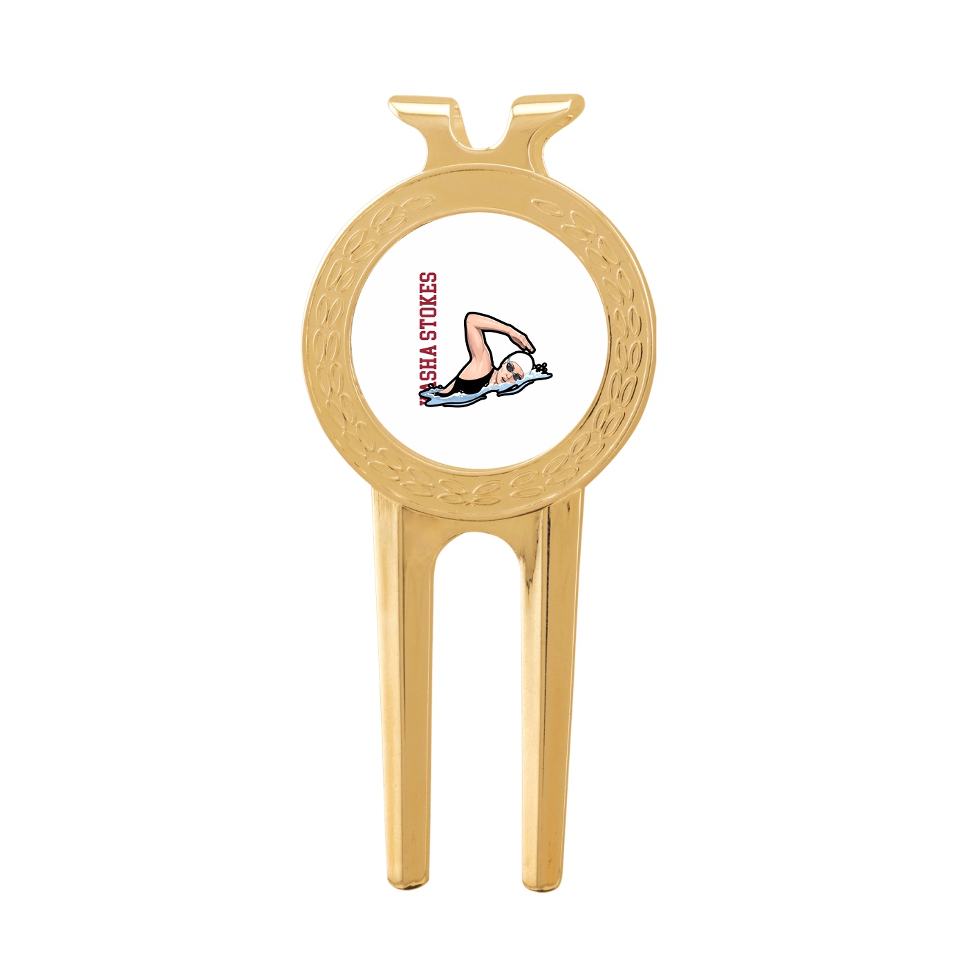 Divot Tool with Ball Marker — Name Vertical in Classic