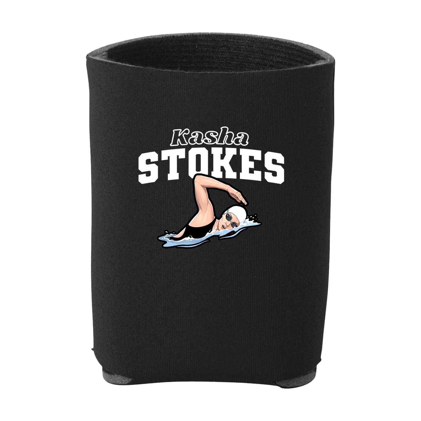 Can Holder — Name Arch in Black