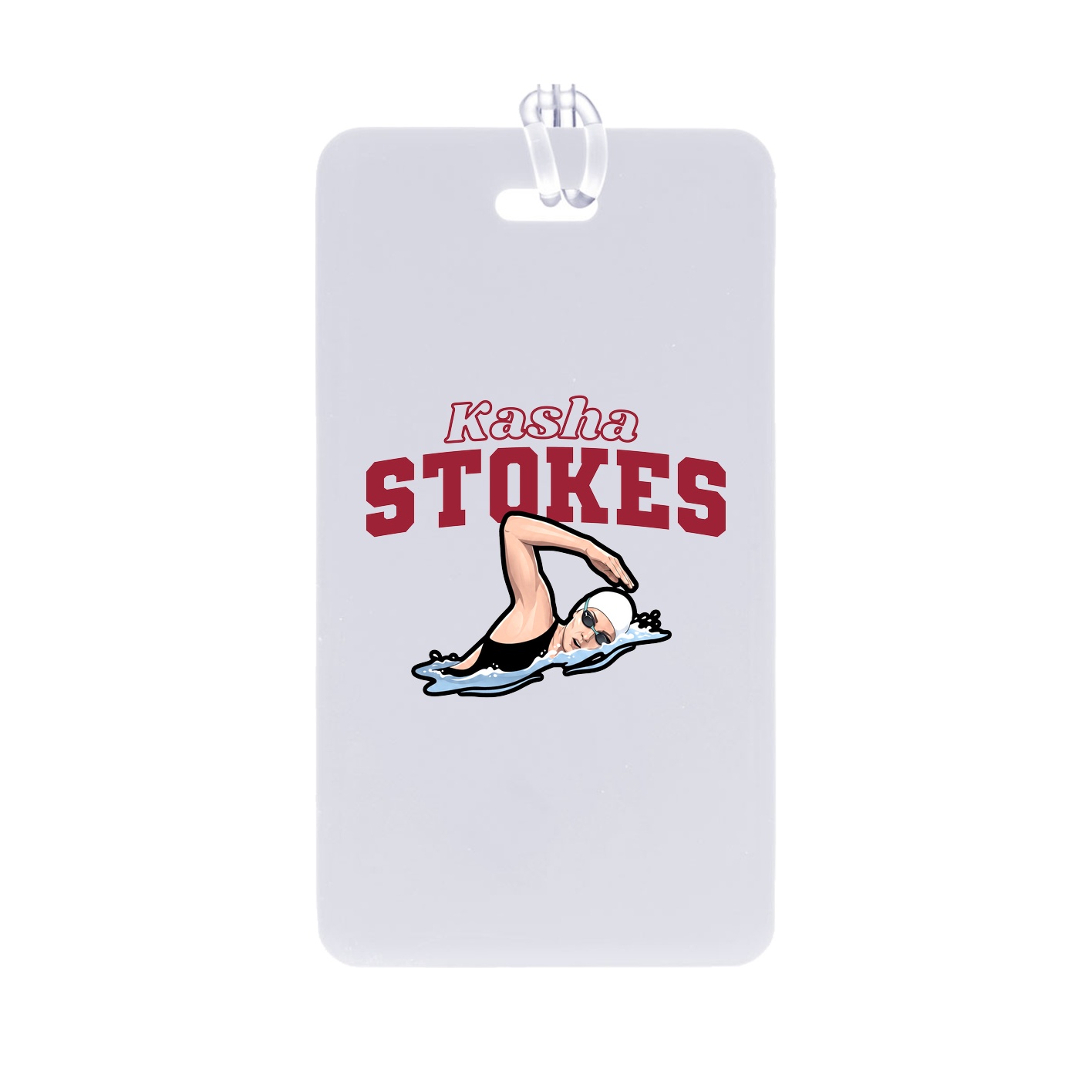 Bag Tag — Name Arch in Classic