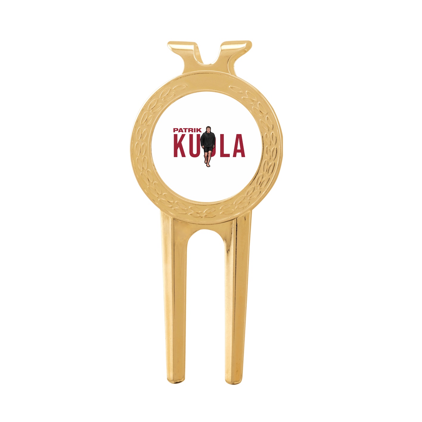 Divot Tool with Ball Marker — Player Name in Classic