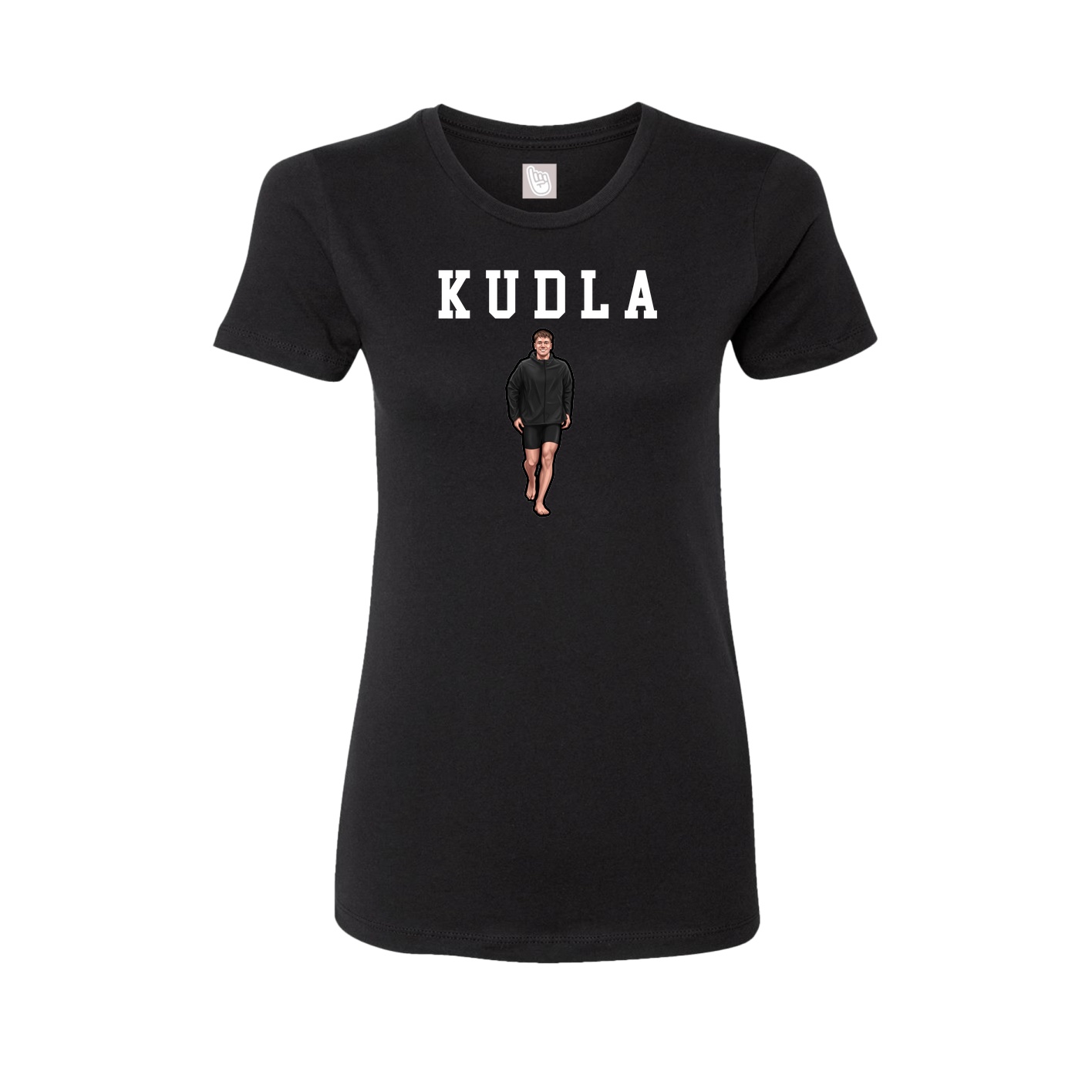 Fitted Women's Tee — Shirsey in Black