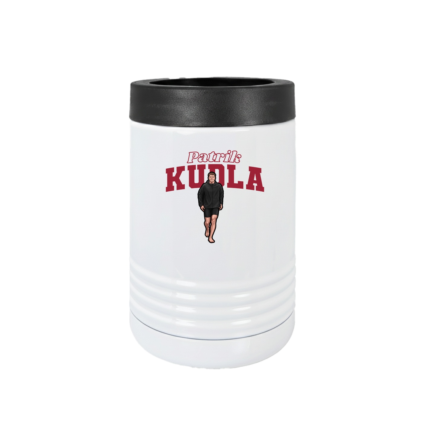 Beverage Holder — Name Arch in White