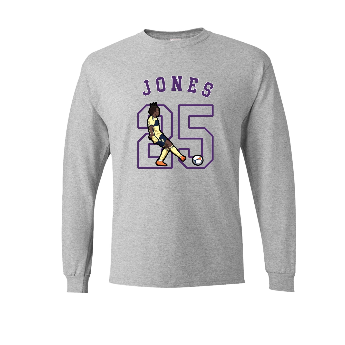 Long Sleeve Tee — Shirsey Arch in Grey