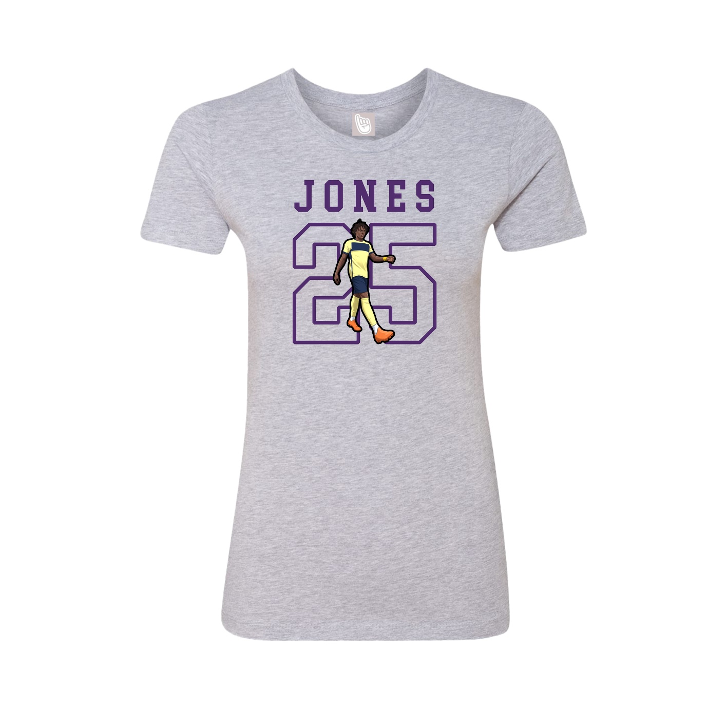 Fitted Women's Tee — Shirsey in Grey