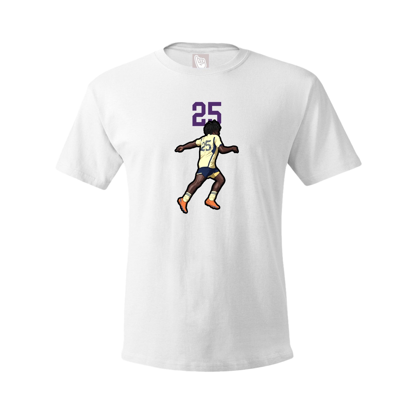 Tee — Number Top in White