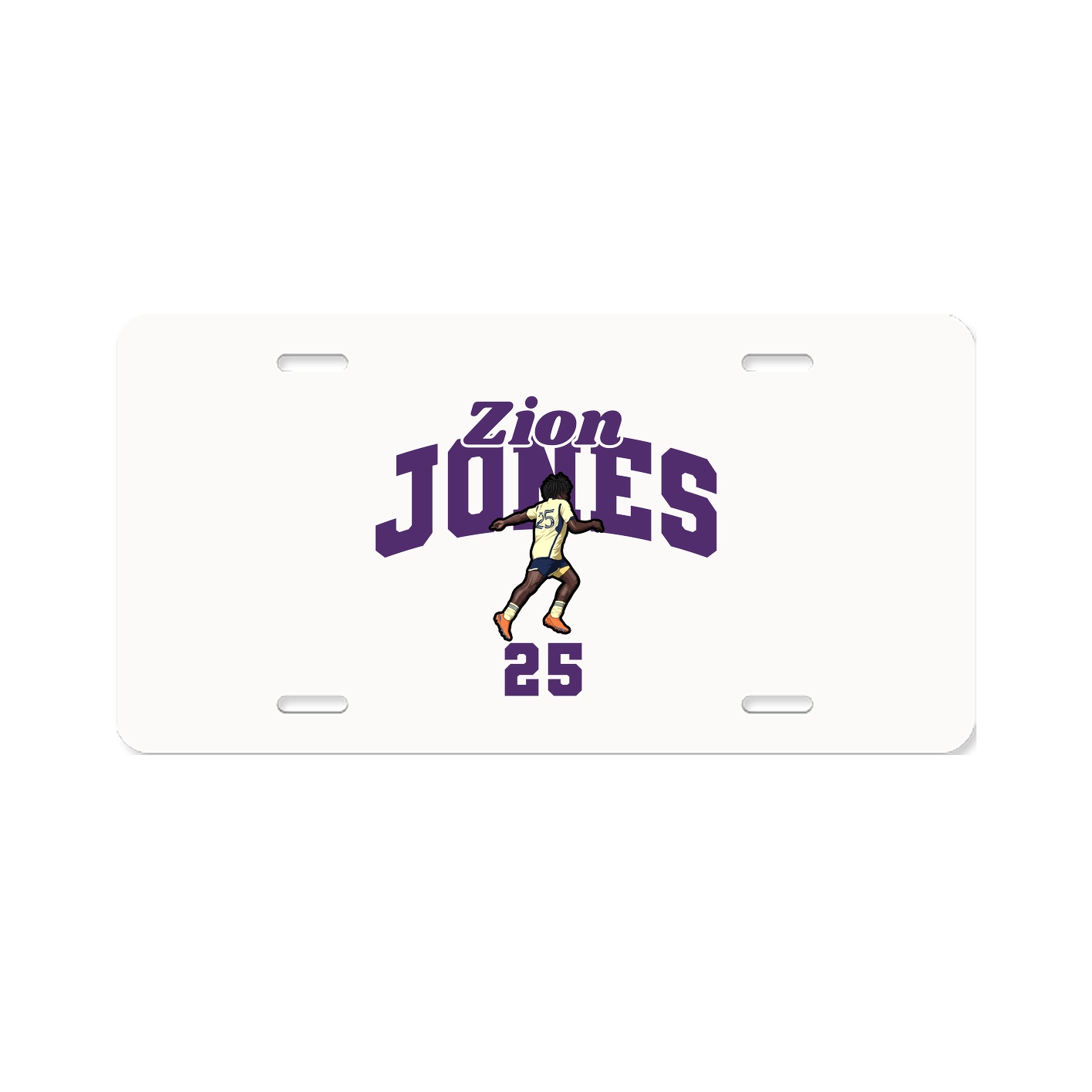 License Plate — Signature Arch in Classic